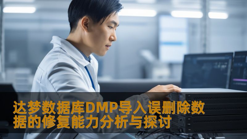 达梦数据库DMP导入误删除数据的修复能力分析与探讨