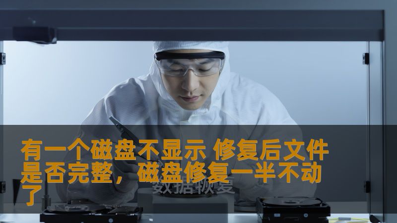 有一个磁盘不显示 修复后文件是否完整,磁盘修复一半不动了 有一个磁盘不显示 修复后文件是否完整,磁盘修复一半不动了