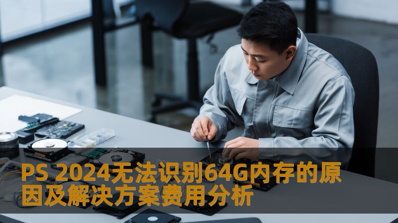 PS 2024无法识别64G内存的原因及解决方案费用分析