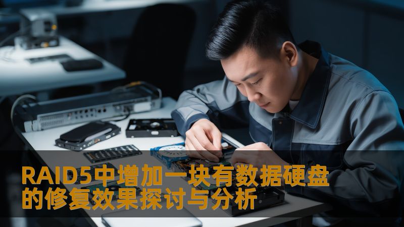 RAID5中增加一块有数据硬盘的修复效果探讨与分析 RAID5中增加一块有数据硬盘的修复效果探讨与分析