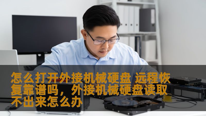 怎么打开外接机械硬盘 远程恢复靠谱吗，外接机械硬盘读取不出来怎么办