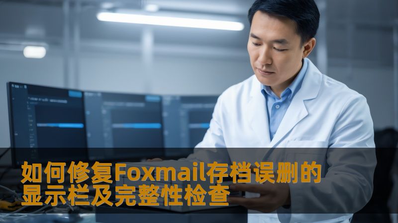 如何修复Foxmail存档误删的显示栏及完整性检查 如何修复Foxmail存档误删的显示栏及完整性检查