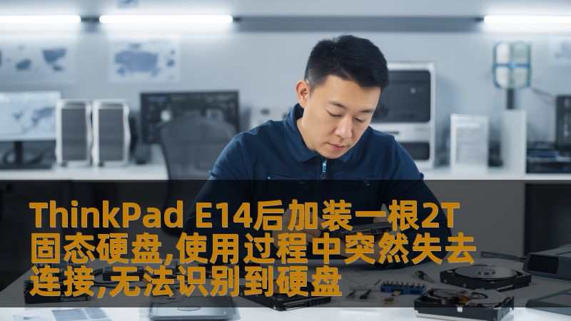 ThinkPad E14后加装一根2T固态硬盘,使用过程中突然失去连接,无法识别到硬盘 ThinkPad E14后加装一根2T固态硬盘,使用过程中突然失去连接,无法识别到硬盘
