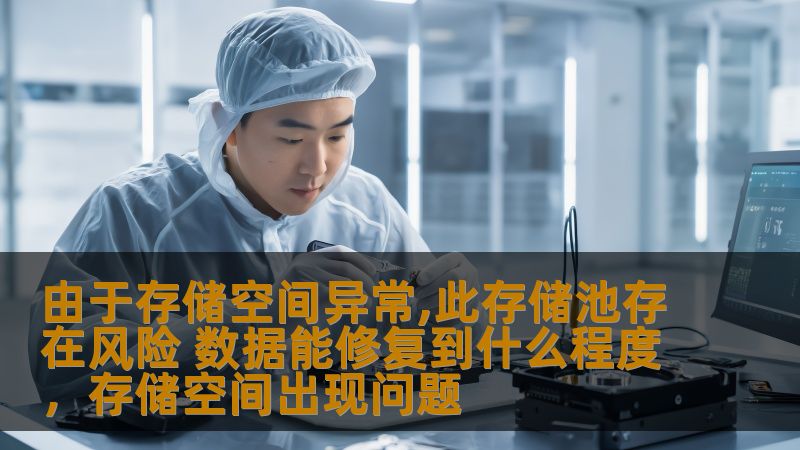 由于存储空间异常,此存储池存在风险 数据能修复到什么程度，存储空间出现问题
