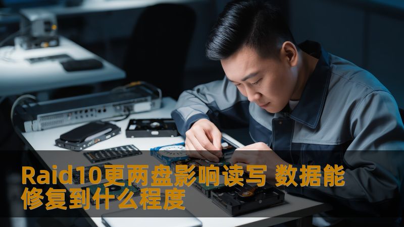 Raid10更两盘影响读写 数据能修复到什么程度