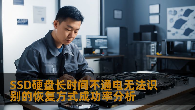 SSD硬盘长时间不通电无法识别的恢复方式成功率分析