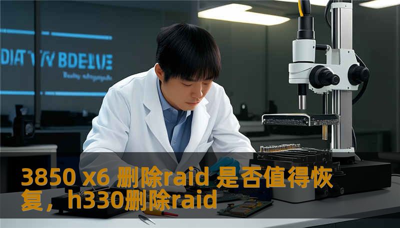 3850 x6 删除raid 是否值得恢复，h330删除raid