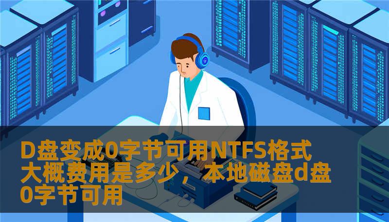 D盘变成0字节可用NTFS格式 大概费用是多少，本地磁盘d盘0字节可用