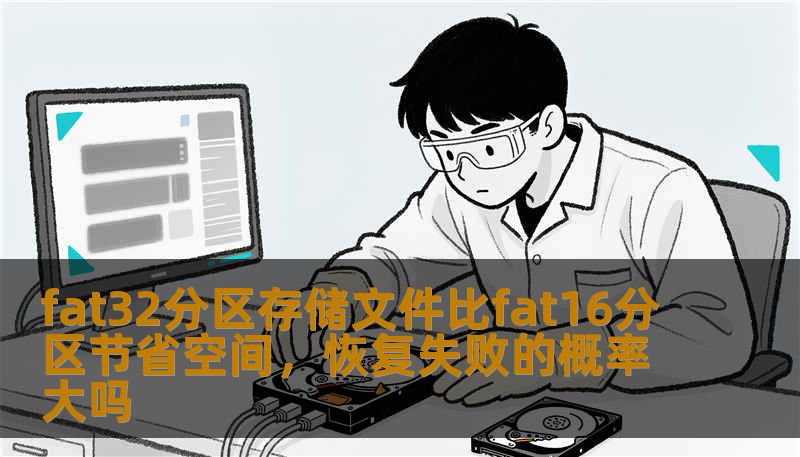 fat32分区存储文件比fat16分区节省空间,恢复失败的概率大吗 fat32分区存储文件比fat16分区节省空间,恢复失败的概率大吗