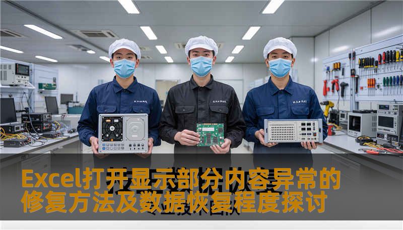 Excel打开显示部分内容异常的修复方法及数据恢复程度探讨 Excel打开显示部分内容异常的修复方法及数据恢复程度探讨