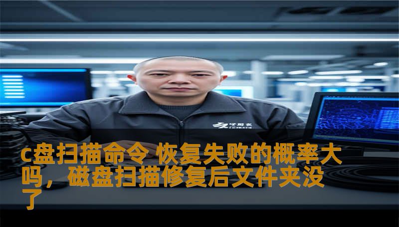 c盘扫描命令 恢复失败的概率大吗，磁盘扫描修复后文件夹没了