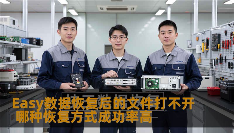 Easy数据恢复后的文件打不开 哪种恢复方式成功率高