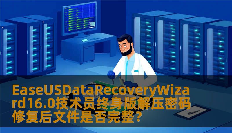 EaseUSDataRecoveryWizard16.0技术员终身版解压密码修复后文件是否完整？