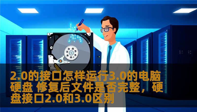 2.0的接口怎样运行3.0的电脑硬盘 修复后文件是否完整，硬盘接口2.0和3.0区别