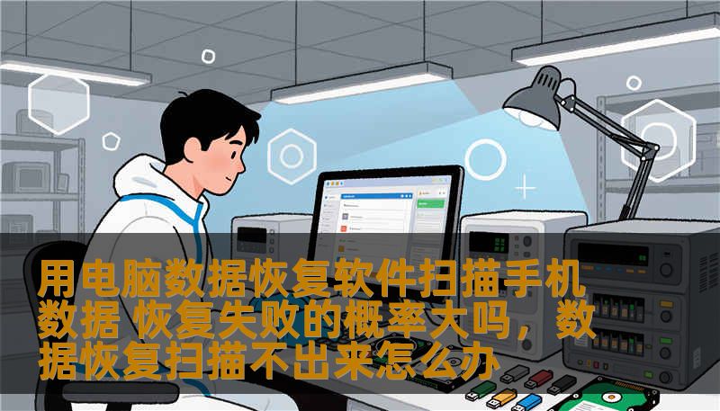 用电脑数据恢复软件扫描手机数据 恢复失败的概率大吗,数据恢复扫描不出来怎么办 用电脑数据恢复软件扫描手机数据 恢复失败的概率大吗,数据恢复扫描不出来怎么办