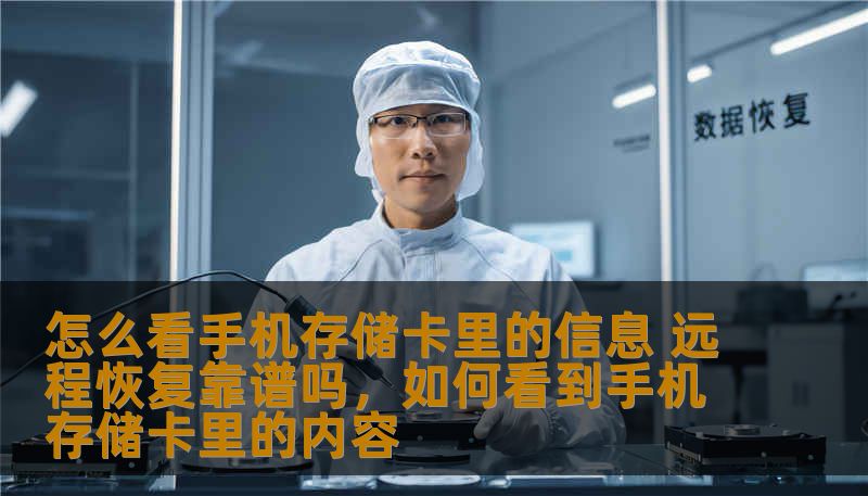 怎么看手机存储卡里的信息 远程恢复靠谱吗，如何看到手机存储卡里的内容