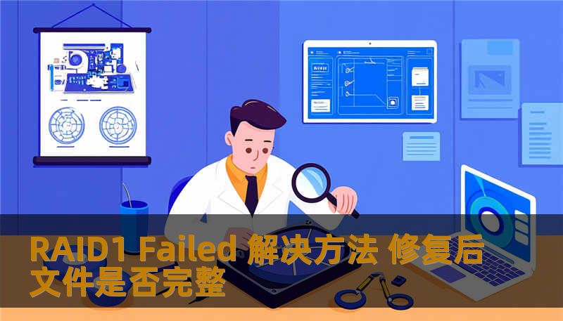 RAID1 Failed 解决方法 修复后文件是否完整 RAID1 Failed 解决方法 修复后文件是否完整