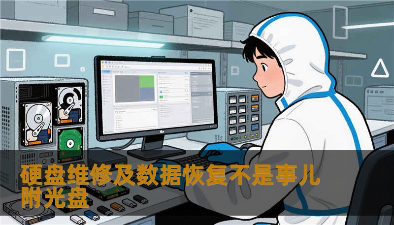 硬盘维修及数据恢复不是事儿附光盘 硬盘维修及数据恢复不是事儿附光盘