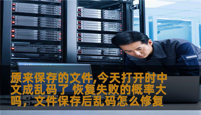 原来保存的文件,今天打开时中文成乱码了 恢复失败的概率大吗,文件保存后乱码怎么修复 原来保存的文件,今天打开时中文成乱码了 恢复失败的概率大吗,文件保存后乱码怎么修复