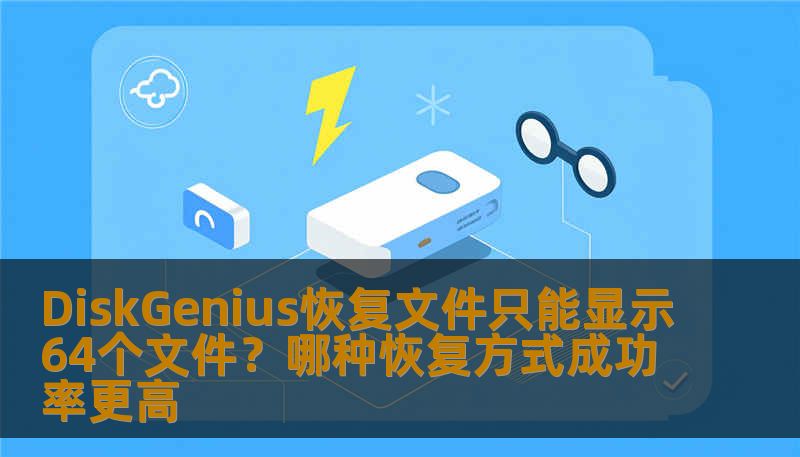 DiskGenius恢复文件只能显示64个文件？哪种恢复方式成功率更高