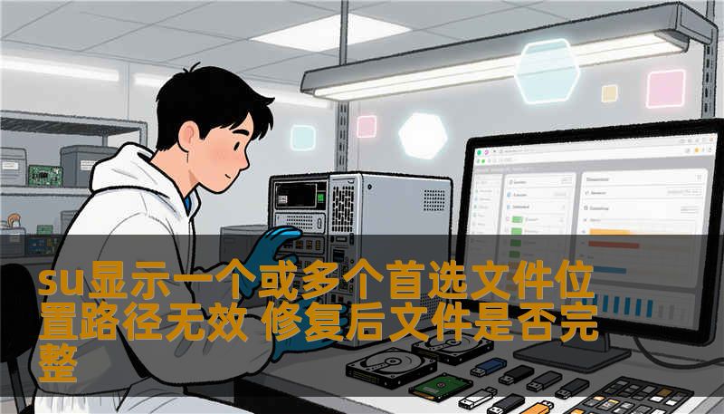 su显示一个或多个首选文件位置路径无效 修复后文件是否完整