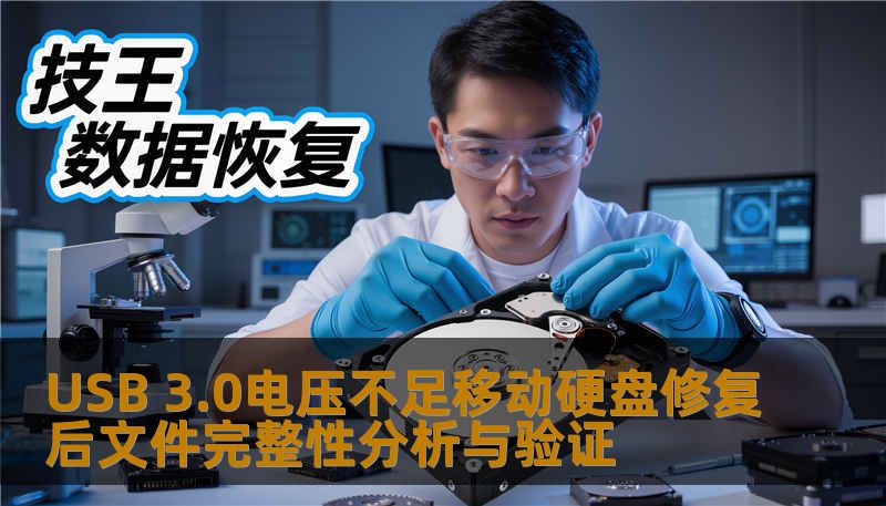 USB 3.0电压不足移动硬盘修复后文件完整性分析与验证 USB 3.0电压不足移动硬盘修复后文件完整性分析与验证