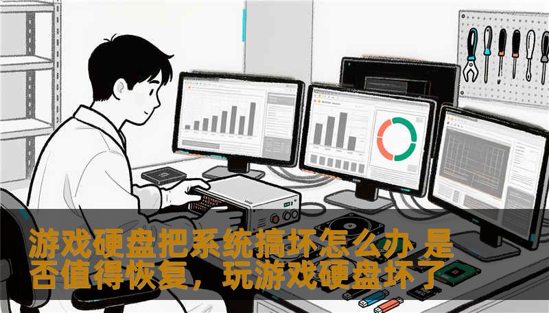 游戏硬盘把系统搞坏怎么办 是否值得恢复，玩游戏硬盘坏了