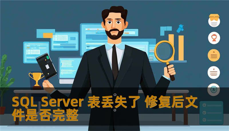 SQL Server 表丢失了 修复后文件是否完整