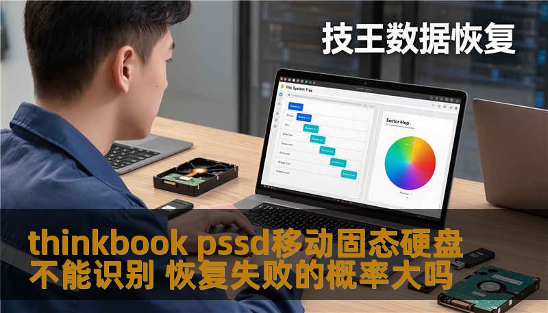 thinkbook pssd移动固态硬盘不能识别 恢复失败的概率大吗