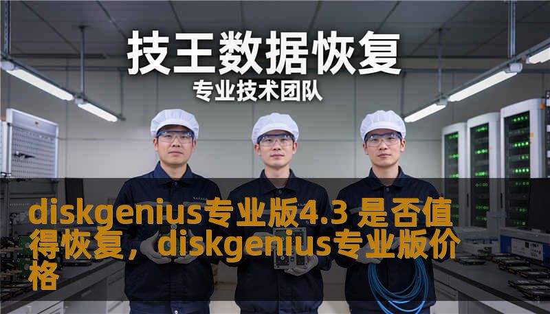 diskgenius专业版4.3 是否值得恢复，diskgenius专业版价格