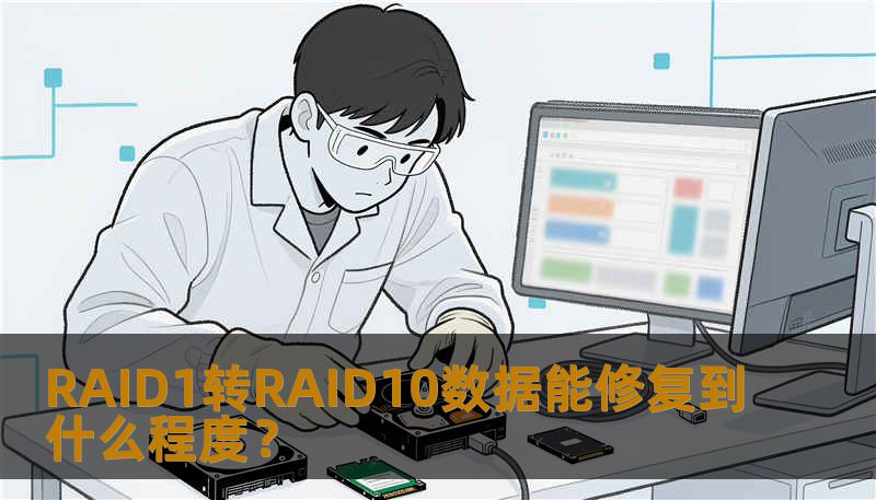 RAID1转RAID10数据能修复到什么程度? RAID1转RAID10数据能修复到什么程度?