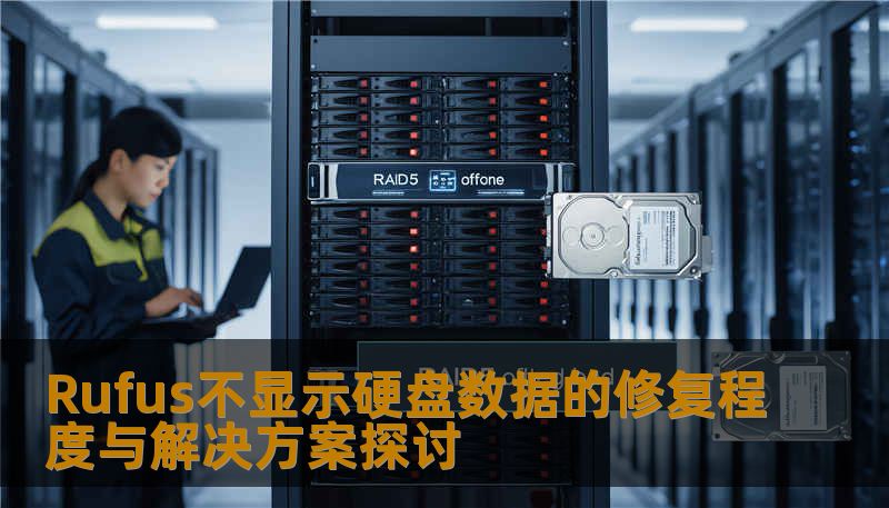 Rufus不显示硬盘数据的修复程度与解决方案探讨