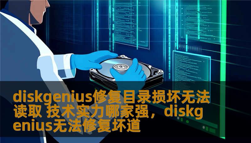 diskgenius修复目录损坏无法读取 技术实力哪家强，diskgenius无法修复坏道