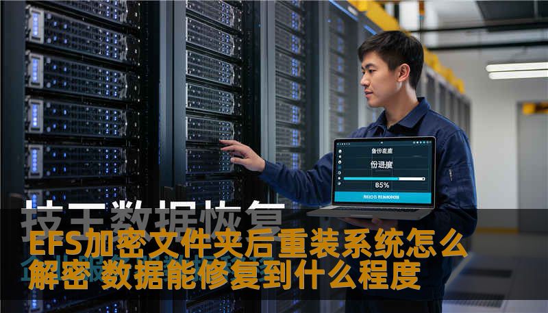 EFS加密文件夹后重装系统怎么解密 数据能修复到什么程度