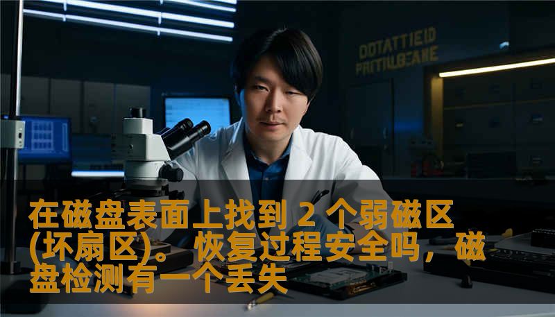 在磁盘表面上找到 2 个弱磁区(坏扇区)。 恢复过程安全吗,磁盘检测有一个丢失 在磁盘表面上找到 2 个弱磁区(坏扇区)。 恢复过程安全吗,磁盘检测有一个丢失