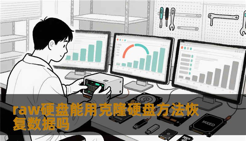 raw硬盘能用克隆硬盘方法恢复数据吗