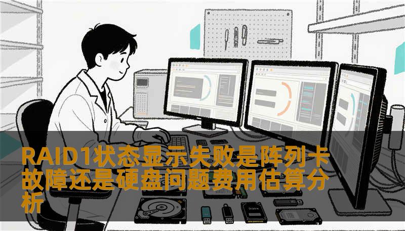 RAID1状态显示失败是阵列卡故障还是硬盘问题费用估算分析