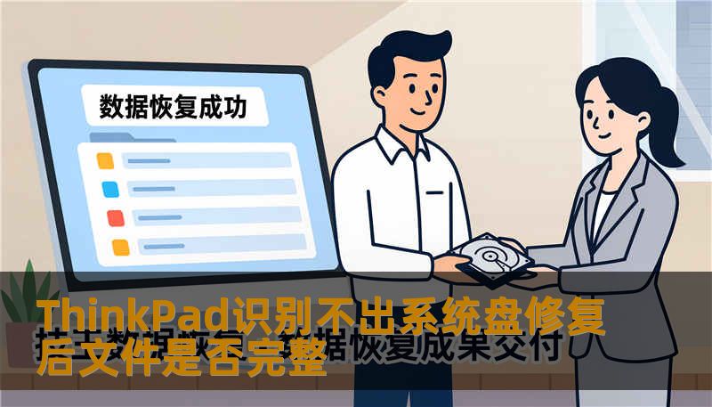 ThinkPad识别不出系统盘修复后文件是否完整 ThinkPad识别不出系统盘修复后文件是否完整