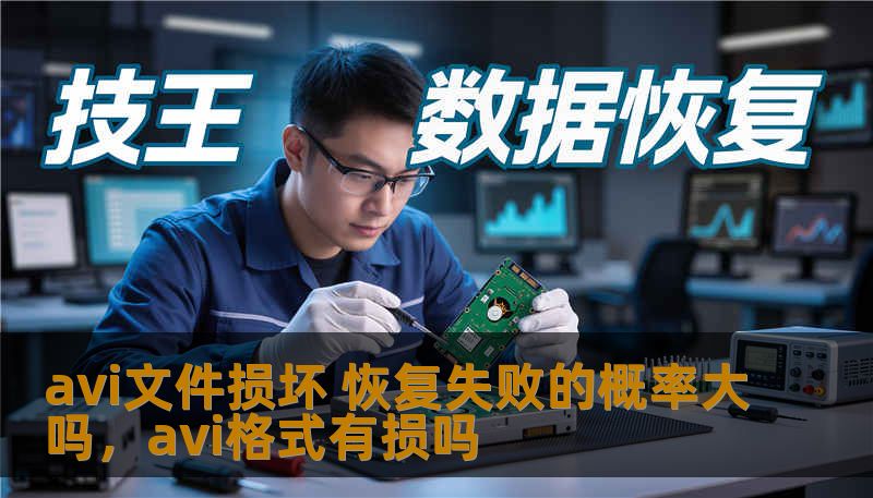 avi文件损坏 恢复失败的概率大吗，avi格式有损吗