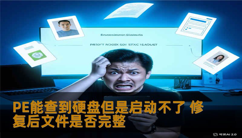 PE能查到硬盘但是启动不了 修复后文件是否完整 PE能查到硬盘但是启动不了 修复后文件是否完整