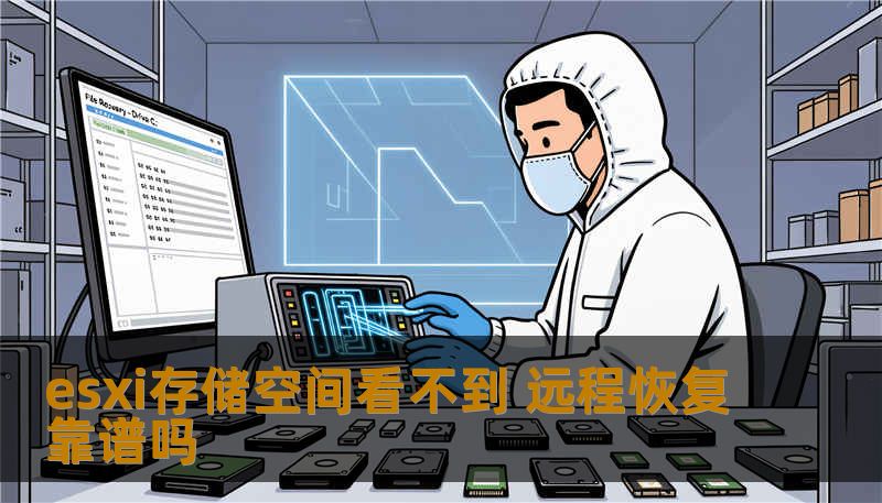 esxi存储空间看不到 远程恢复靠谱吗