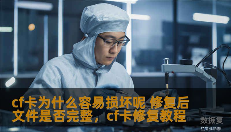cf卡为什么容易损坏呢 修复后文件是否完整，cf卡修复教程