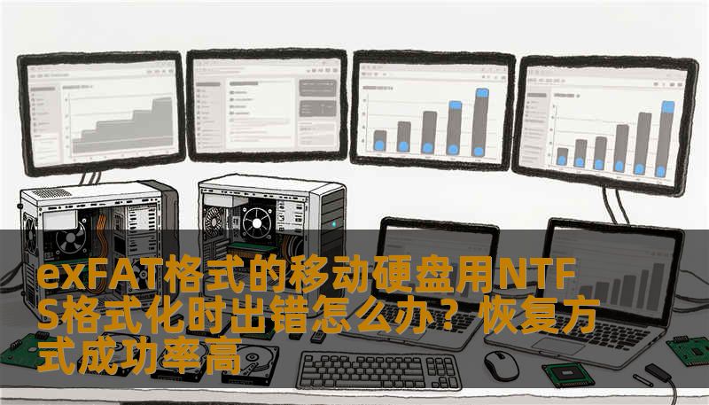 exFAT格式的移动硬盘用NTFS格式化时出错怎么办？恢复方式成功率高