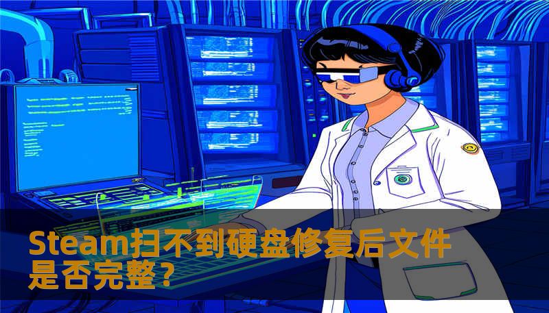Steam扫不到硬盘修复后文件是否完整？