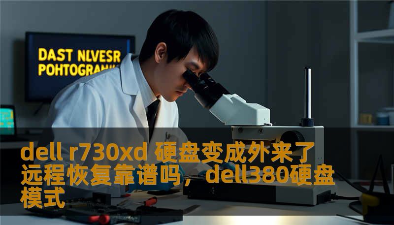 dell r730xd 硬盘变成外来了 远程恢复靠谱吗，dell380硬盘模式