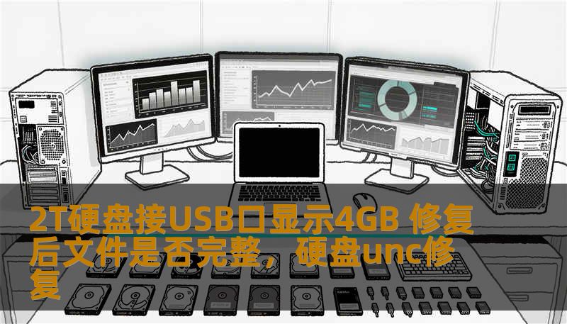 2T硬盘接USB口显示4GB 修复后文件是否完整，硬盘unc修复