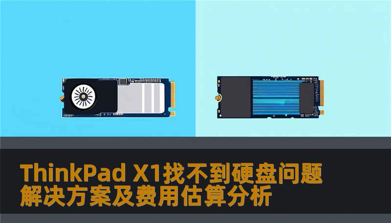 ThinkPad X1找不到硬盘问题解决方案及费用估算分析