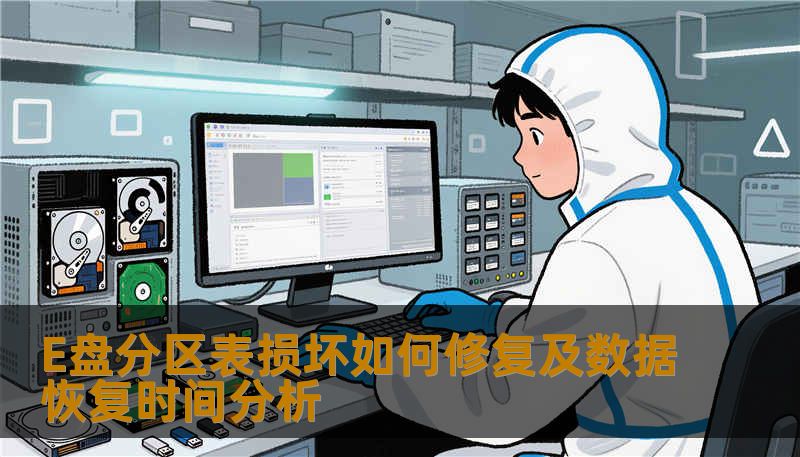 E盘分区表损坏如何修复及数据恢复时间分析