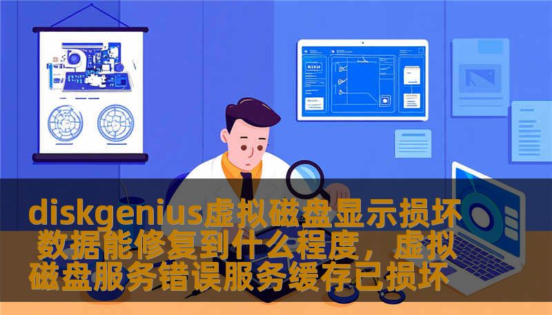 diskgenius虚拟磁盘显示损坏 数据能修复到什么程度，虚拟磁盘服务错误服务缓存已损坏