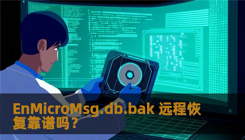 EnMicroMsg.db.bak 远程恢复靠谱吗? EnMicroMsg.db.bak 远程恢复靠谱吗?
